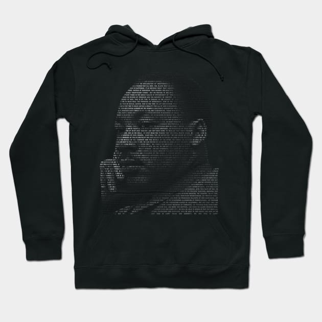 Martin Luther King Jr. - Entire “I Have a Dream” speech Typographic Hoodie by DutchTees